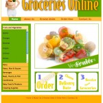 CSS, HTML - Groceries Online