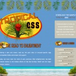 CSS driven website